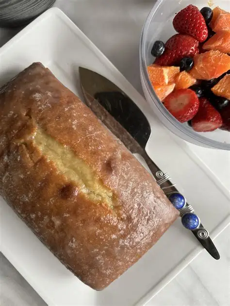 Southern Glazed Butter Cake Loaf